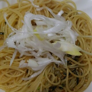 長ネギパスタ